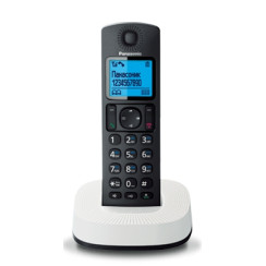 Радіотелефон DECT Panasonic KX-TGC310UC2, чорно-білий
