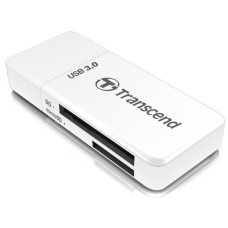Кардрідер Transcend USB 3.1 Type-A > microSD/SD Білий
