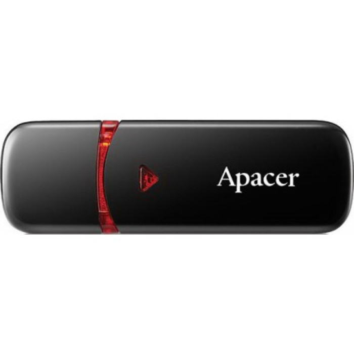 Накопичувач Apacer  64GB USB 2.0 Type-A AH333 Чорний