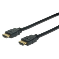 Кабель DIGITUS HDMI (M/M), High speed/Ethernet, 10м, чорний