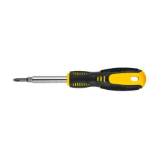 Викрутка TOPEX для насадок 1/4", двосторонні біти 2шт, SL,PH, сталь CrV