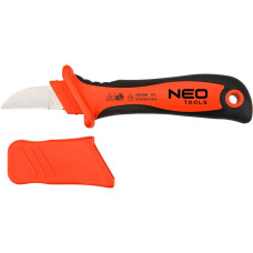 Ніж монтерський Neo Tools, діелектричний, для робіт під напругою 1000В, лезо 50мм, 190мм