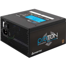 Блок живлення CHIEFTEC Proton  (500W), >85%, 80+ Bronze, 120мм, 1xMB 24pin(20+4), 1xCPU 8pin(4+4), 3xMolex, 6xSATA, 2xPCIe 8pin(6+2)