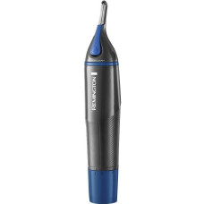 Тример Remington Nano Series, для носа та вух, ААх1, насадок-3, сталь, чорно-синій