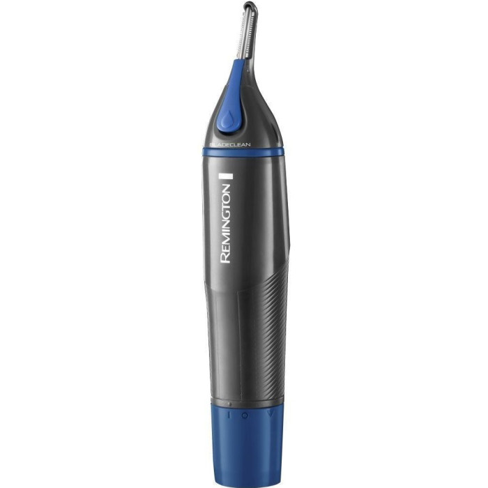 Тример Remington Nano Series, для носа та вух, ААх1, насадок-3, сталь, чорно-синій