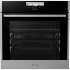 Духова шафа Gorenje електрична, 71л, A+, дисплей, піроліз, нерж