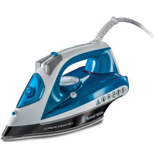 Праска Russell Hobbs Supreme Steam Pro, 2600Вт, 310мл, паровий удар -145гр, постійна пара - 40гр, керам. підошва, синій