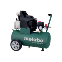 Компресор повітряний Metabo Basic 250-24 W, 1500Вт, 24л, 110л/хв, , 8бар