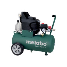 Компресор повітряний Metabo Basic 250-24 W, 1500Вт, 24л, 110л/хв, , 8бар