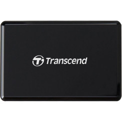 Кардрідер Transcend USB 3.1 Type-A > microSD/SD/CF UHS-II Чорний