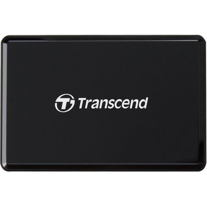 Кардрідер Transcend USB 3.1 Type-A > microSD/SD/CF UHS-II Чорний