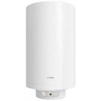 Водонагрівач електр. BOSCH круглий Tronic 8000T, 50л, 1,6кВт, сухий тен, ун. монтаж, електр. кер-ння, C, білий