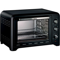 Піч електрична Tefal Optimo, 39л, 2000Вт, механіч., гриль, конвенція, підсвітка всередині, чорна