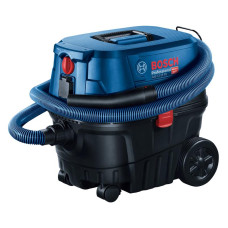 Пилосос професійний Bosch Professional GAS 12-25 PL, 1350Вт, 200мБар, контейнер 25л, НЕРА Н13, 9кг