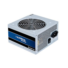Блок живлення CHIEFTEC iArena  (500W), >85%, 120мм, 1xMB 24pin(20+4), 1xCPU 8pin(4+4), 3xMolex, 5xSATA, 1xPCIe 8pin(6+2), Bulk