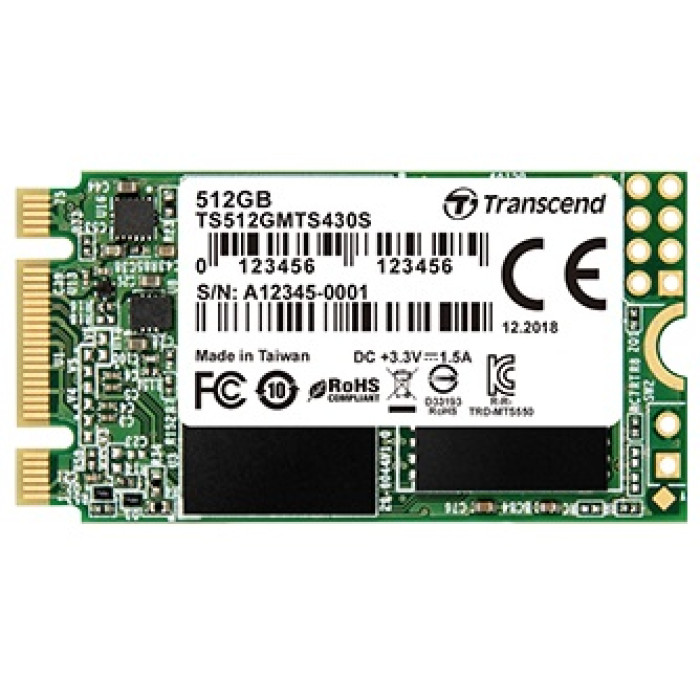 Накопичувач SSD Transcend M.2  256GB SATA MTS430S