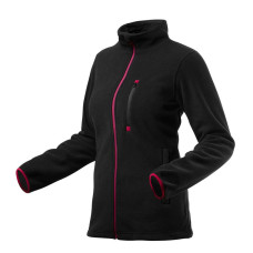 Кофта робоча Neo Tools Woman Line, флісова, 300г/м кв, на блискавці, XL(42), чорний