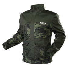 Куртка робоча Neo Tools Camo, візерунок моро, L(52), камуфляж