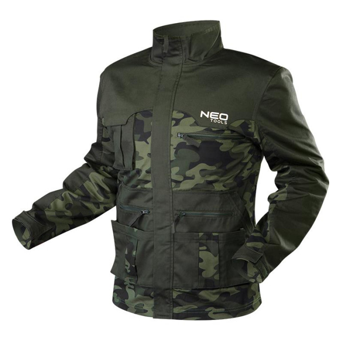 Куртка робоча Neo Tools Camo, візерунок моро, L(52), камуфляж