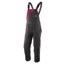 Напівкомбінезон робочий Neo Tools Woman Line, L(40), чорний