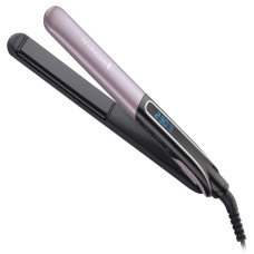 Випрямляч Remington Sleek&Curl Expert, 45Вт, темп.режимів-9, 150-230С, дисплей, кераміка, титан , бузково-чорний
