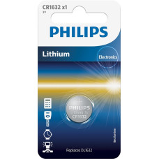 Батарейка Philips   літієва CR1632  блістер, 1 шт