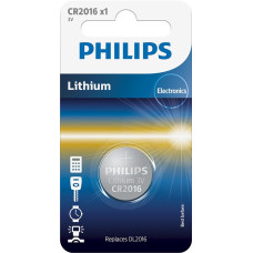 Батарейка Philips   літієва CR2016  блістер, 1 шт