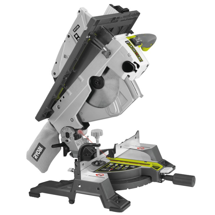 Пила торцювальна комбінована Ryobi RTMS1800-G 1800Вт диск 254мм 26.8кг