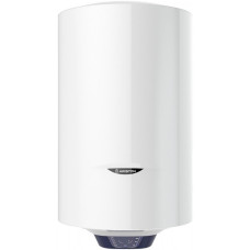 Водонагрівач електр. Ariston круглий BLU1 ECO PL DRY, 100л, 1,8кВт, сухий тен, мех. кер-ння, B, Італія, білий
