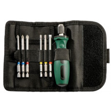 Викрутки Metabo набір 7шт, 6 біт, SL,PH,PZ,Torx