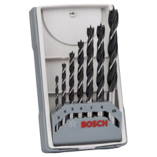 Набір свердел по дереву Bosch Professional X-Pro Line, 3-10мм, кейс, 7шт