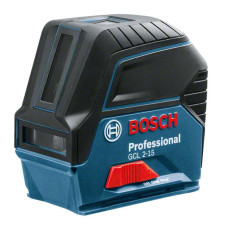 Нівелір лазерний Bosch Professional GCL 2-15, до 15м, ±0.3мм/м, + RM1 + BM3 clip + кейс, 0.5кг