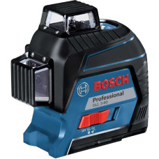 Нівелір лазерний Bosch Professional GLL 3-80, до 30м з приймачем 120м, ±0.3мм/м, 0.82кг
