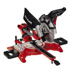 Пила торцювальна Einhell TC-SM 2131/2 Dual з протяжкою 1800Вт диск 210мм довжина різу 310мм лазер 11кг