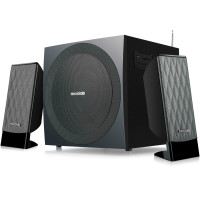 Акустична система MICROLAB M-300U 2.1, 38W, mini-jack/USB/SD/FM, чорний