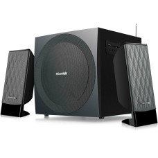 Акустична система MICROLAB M-300U 2.1, 38W, mini-jack/USB/SD/FM, чорний