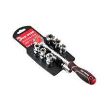 Набір торцевих головок Top Tools, 1/2", 8шт, з тріскачкою