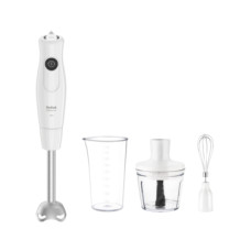 Блендер Tefal заглибний Dailymix 600Вт, 3в1, чаша-800мл, чопер-500мл, турборежим, білий