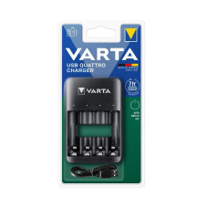 Зарядний пристрій  Varta Value USB Quattro Charger pro АА/АААх4