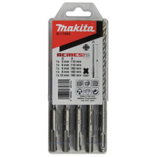 Набір бурів для залізобетону Makita, SDS-Plus Nemesis, 5шт, кейс