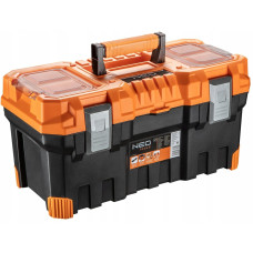 Ящик для інструменту Neo Tools, 22", органайзер в кришці, 27.6х55.4x28.6см, пластмаса