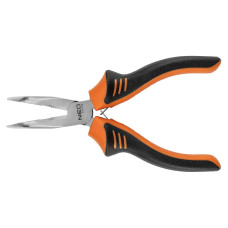 Плоскогубці подовжені вигнуті Neo Tools, 160мм