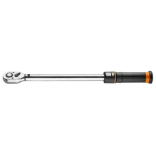 Ключ динамометричний Neo Tools, 1/2", 45 зубців, CrV, 490мм, 40-200Нм