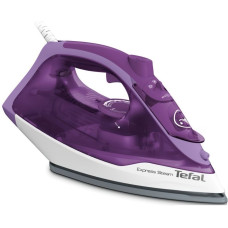 Праска Tefal Express Steam, 2400Вт, 270мл, паровий удар -165гр, постійна пара - 35гр, керам. підошва, фіолетовий