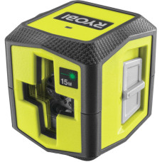 Нівелір лазерний Ryobi RBCLLG1 до 15м перехресний зелений промінь 0.4кг