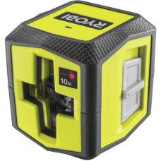 Нівелір лазерний Ryobi RBCLLR1 до 10м перехресний червоний промінь 0.4кг