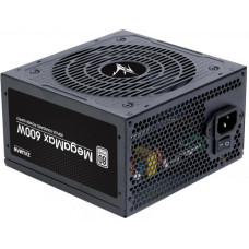 Блок живлення Zalman Megamax  (600W), 83%, 80+ White, 120мм, 1xMB 24pin(20+4), 2xCPU (8pin+4pin) 4xMolex, 6xSATA, 2xPCIe 8pin(6+2)