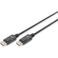 Кабель DIGITUS DisplayPort (M/M), 15м, чорний