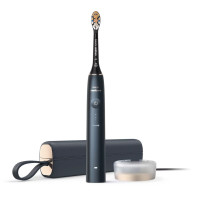 Щітка зубна електр. Philips, Sonicare DiamondClean Prestige 9900, 62т. колив/хв, насадок-1, SenseIQ, зарядний чохол, чорний