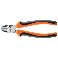 Кусачки-бокорізи Neo Tools 40% FS, до 40% зменшення прикладених зусиль, 180мм, CrNi